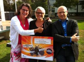 Chris en Ankie winnen tweede plaats van de Fontys Onderwijsprijs